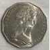 AUSTRALIA 1982 . FIFTY 50  CENTS COIN . XII COMMONWEALTH GAMES BRISBANE